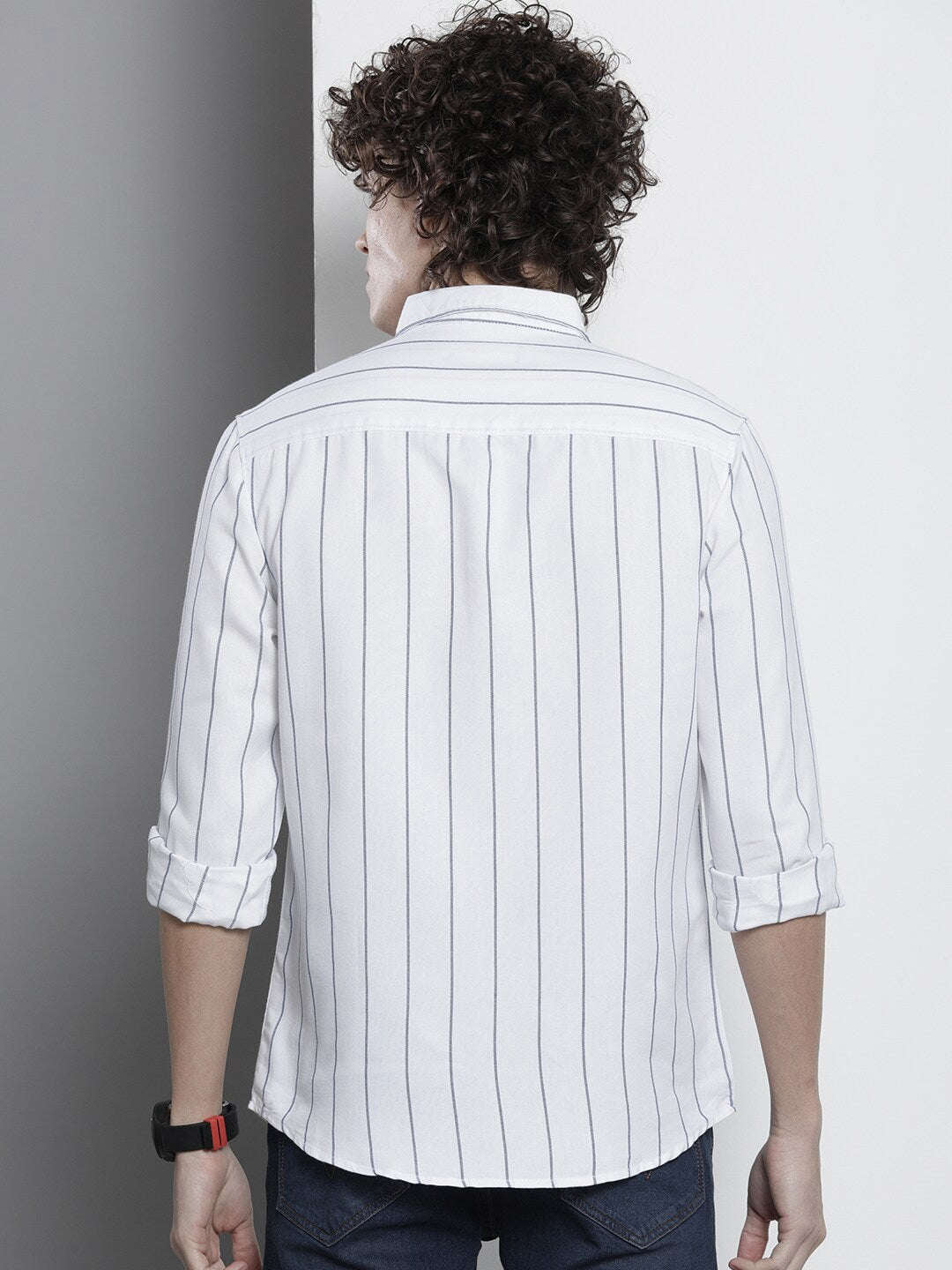 Shop Men Striped Shirt Online.