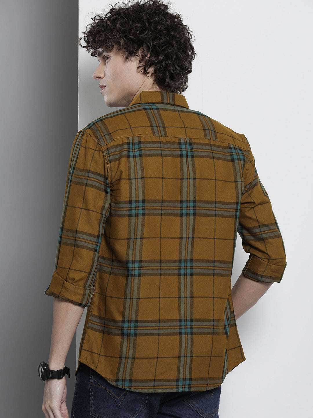 Shop Men Checkered Shirt Online.