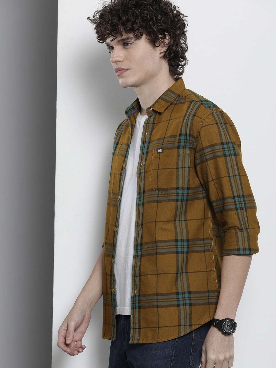 Shop Men Checkered Shirt Online.