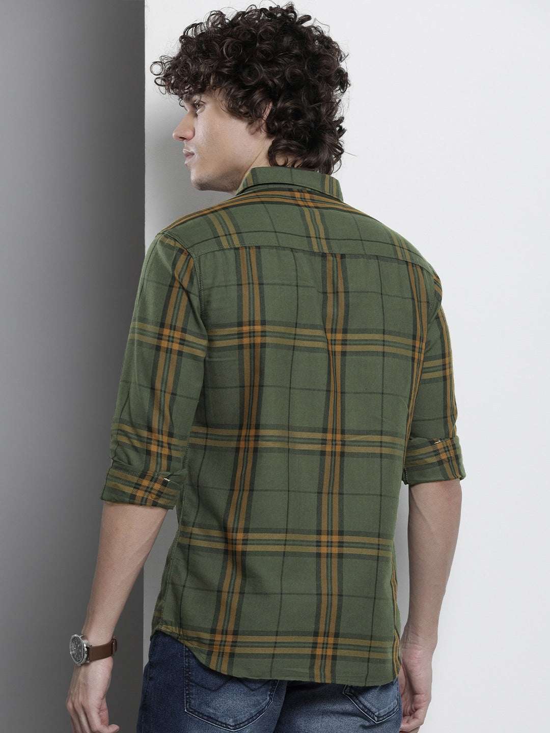 Shop Men Checkered Shirt Online.