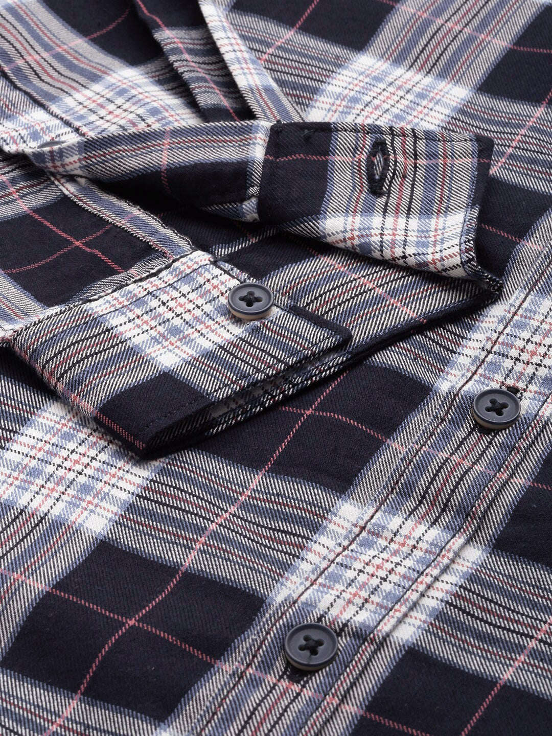 Shop Men Checked Shirt Online.