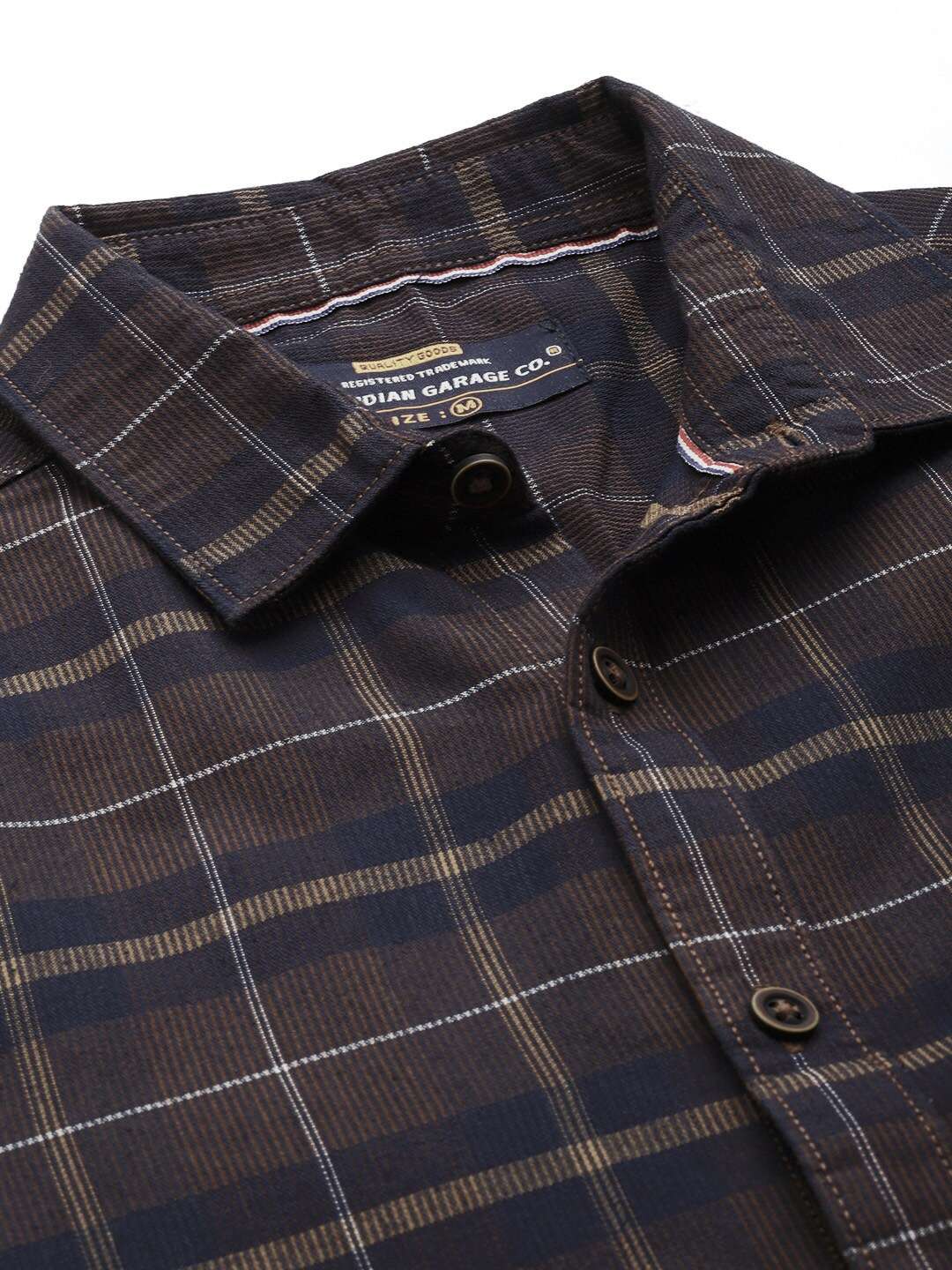 Shop Men Checkered Shirt Online.