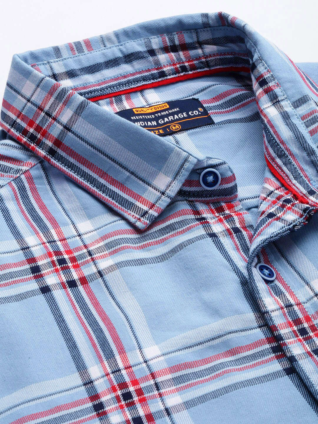 Shop Men Checked Shirt Online.