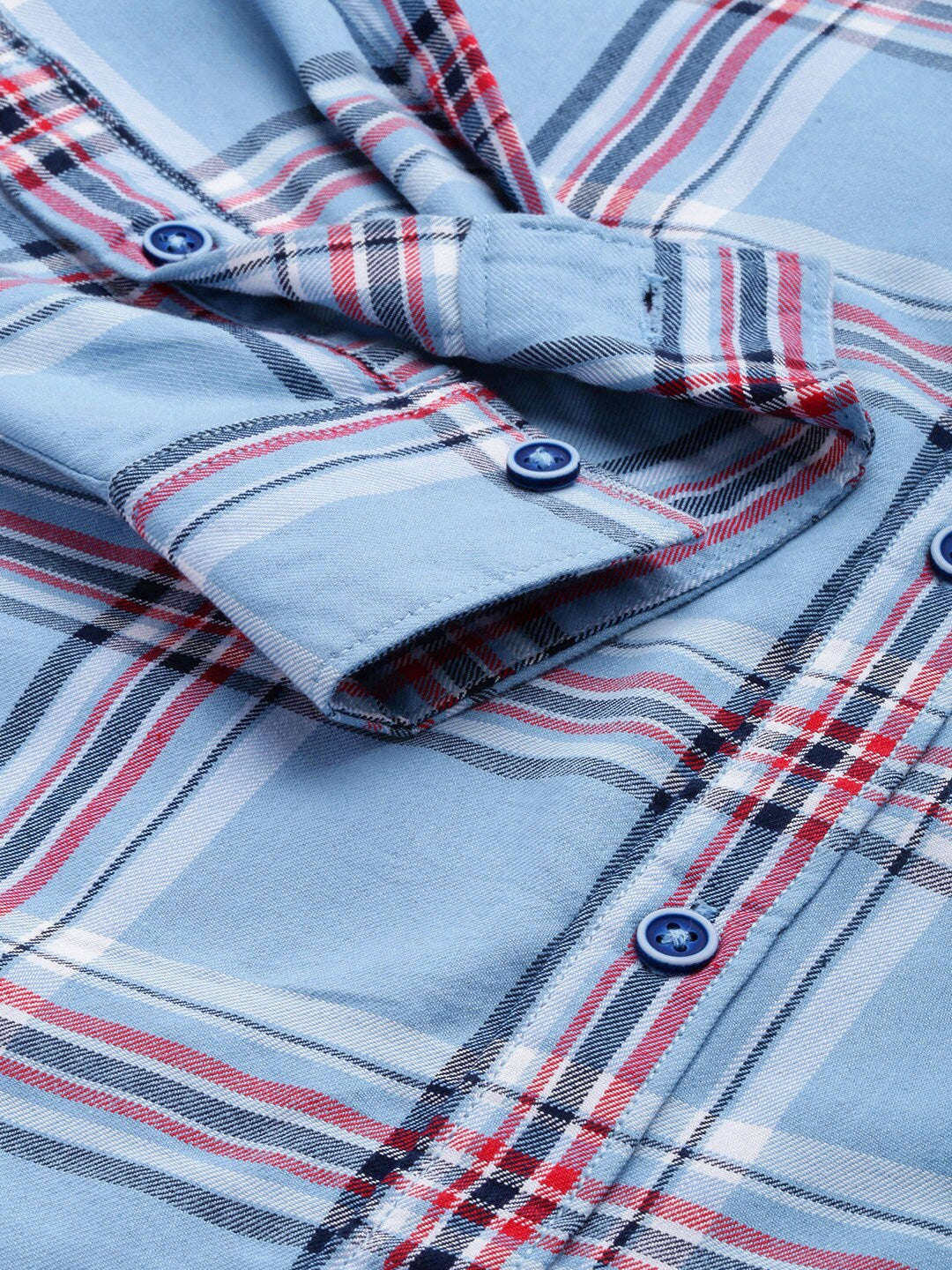 Shop Men Checked Shirt Online.