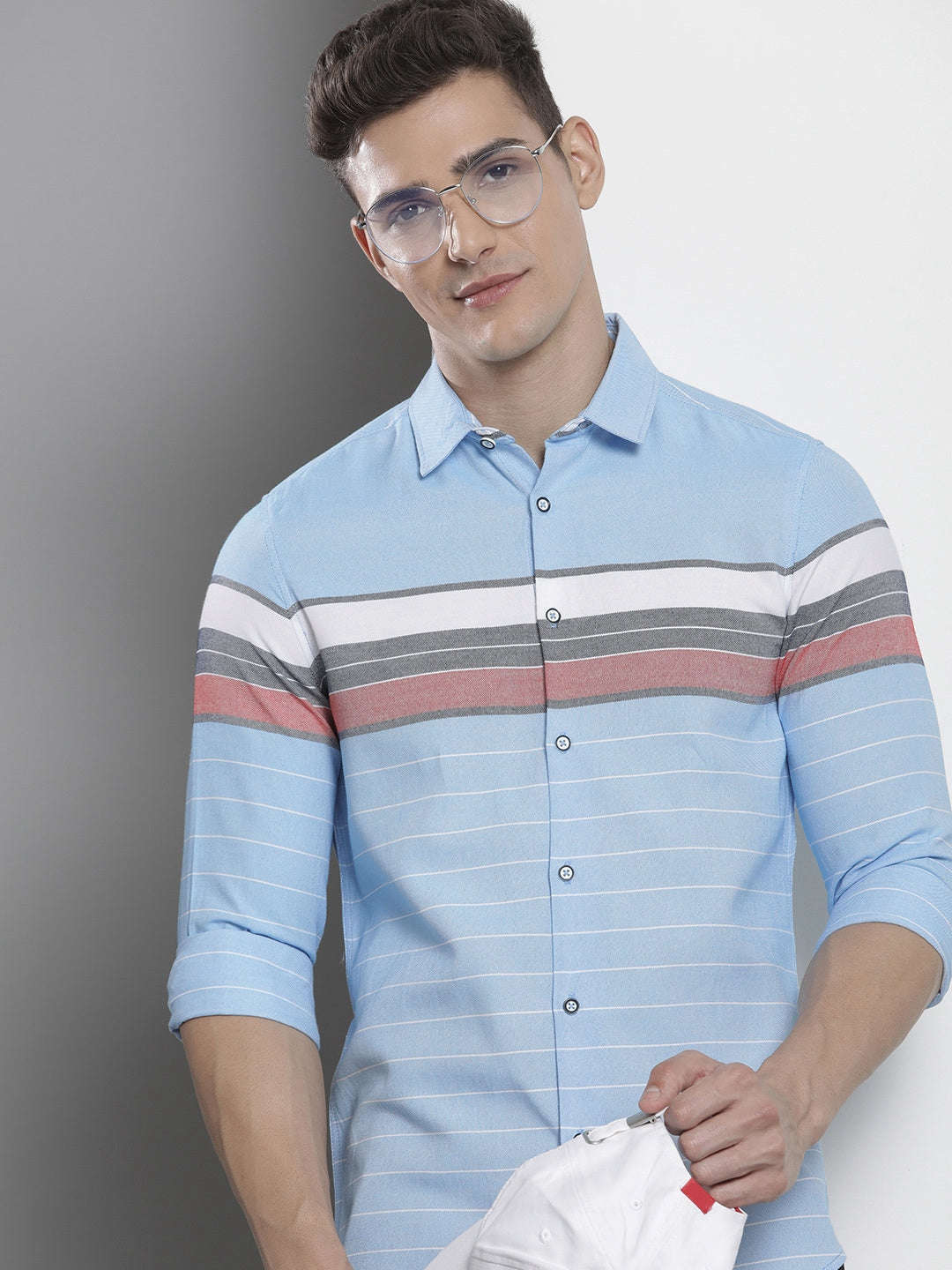 Shop Men Striped Shirt Online.