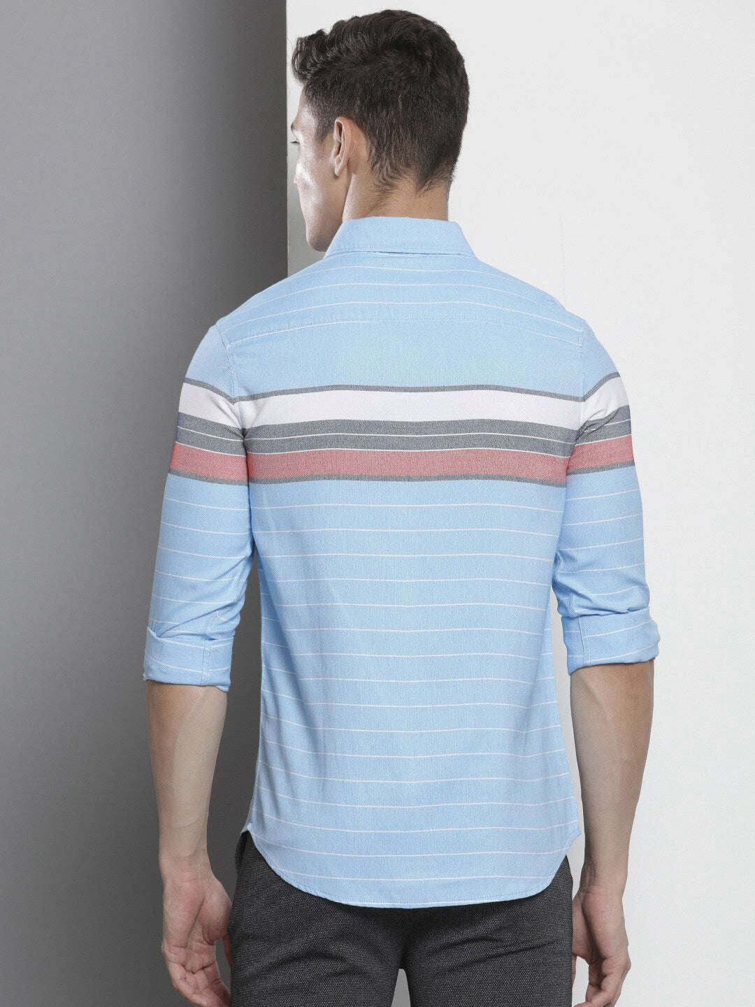 Shop Men Striped Shirt Online.