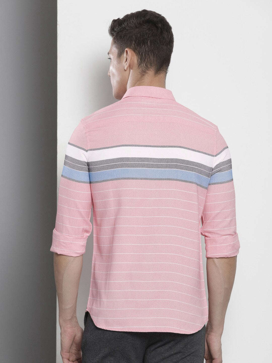 Shop Men Striped Shirt Online.