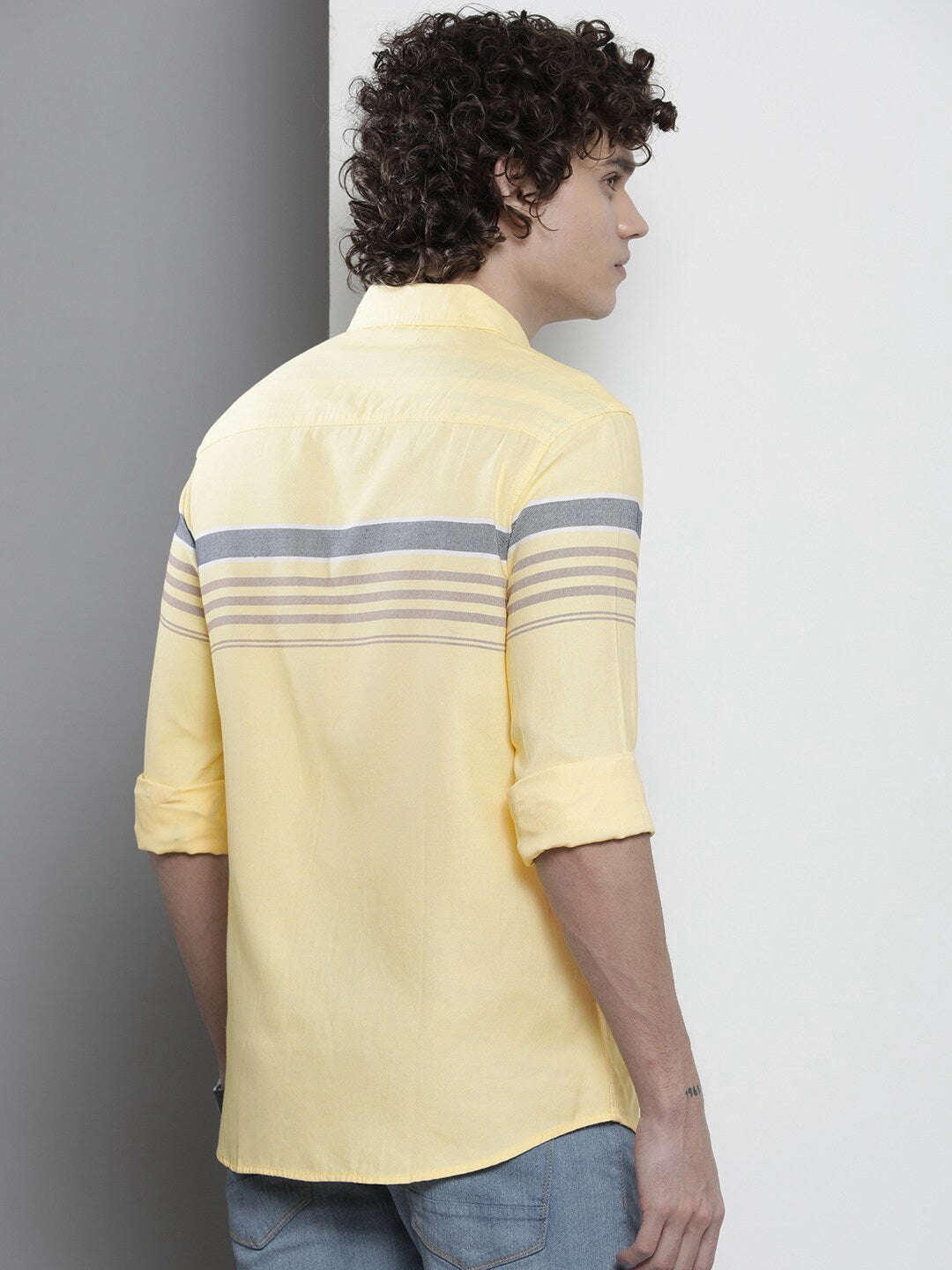 Shop Men Striped Shirt Online.