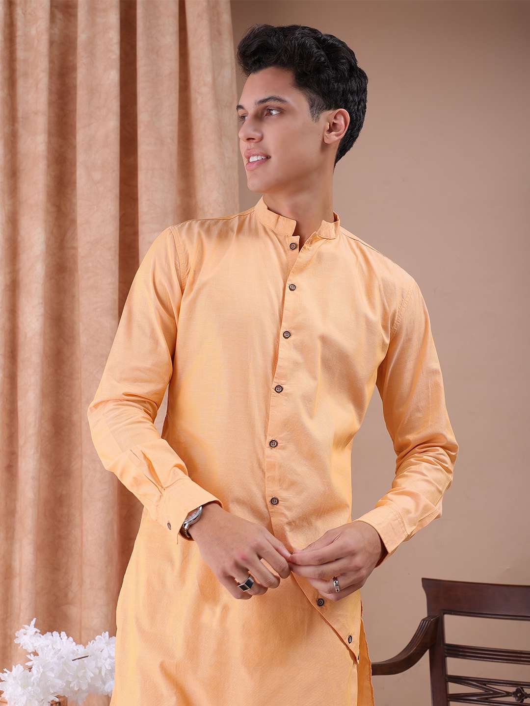 Shop Men Long Trail Kurta Online.