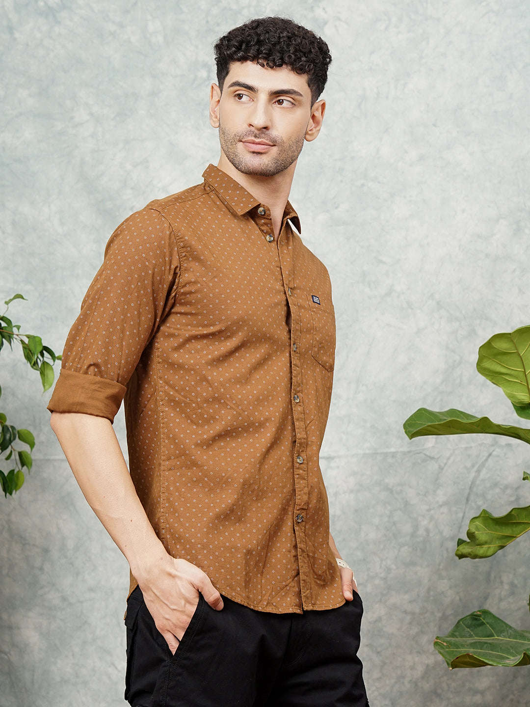 Shop Men Printed Casual Shirt Online.