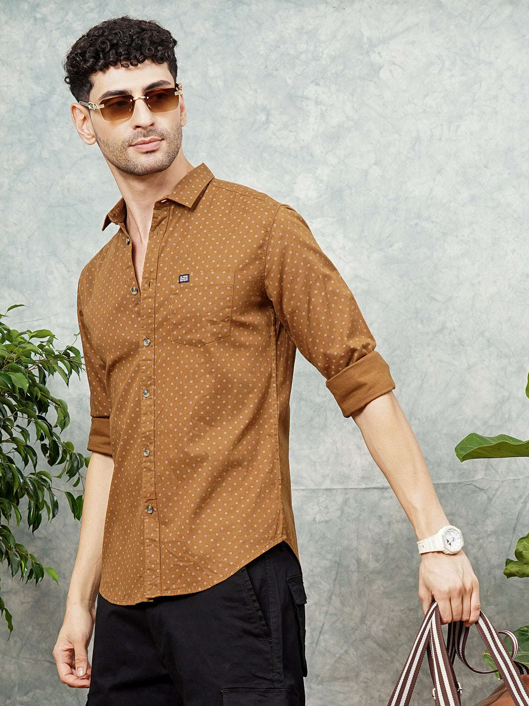 Shop Men Printed Casual Shirt Online.