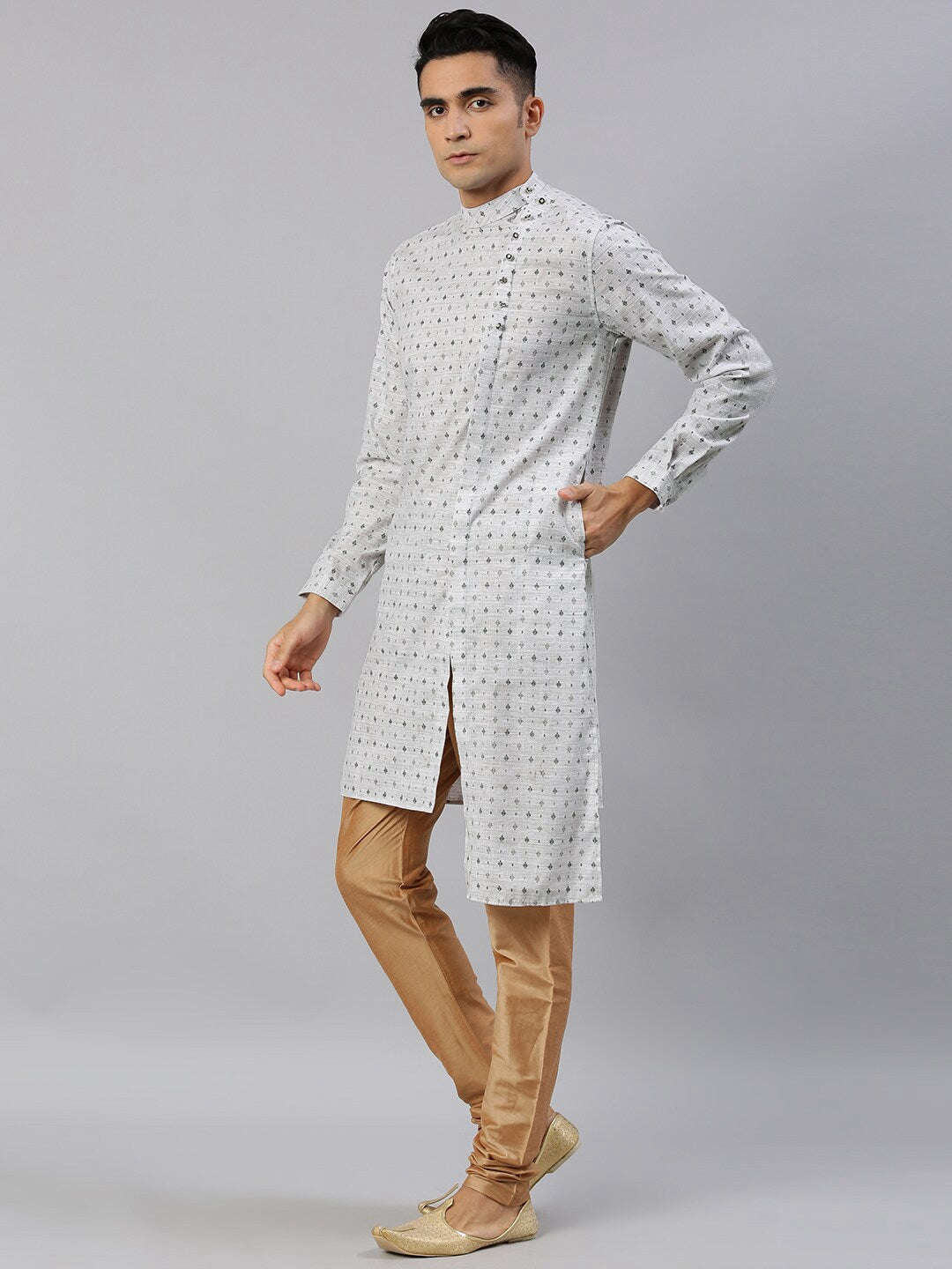 Shop Men Long Length Kurta Online.