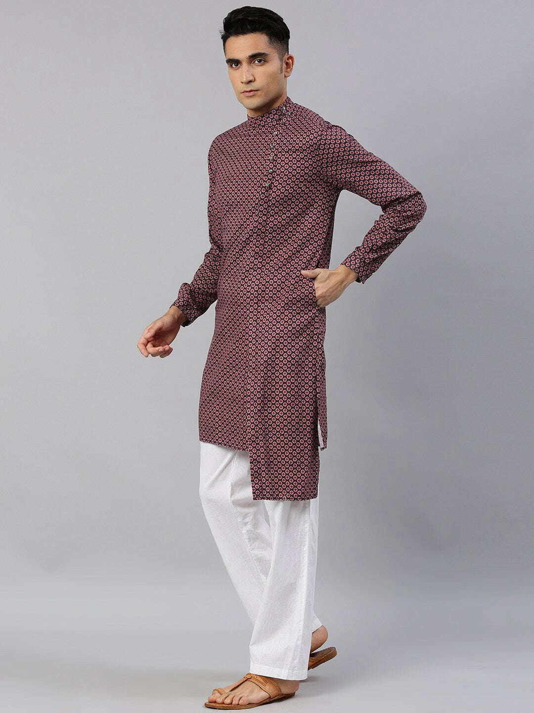 Shop Men Long Length Kurta Online.