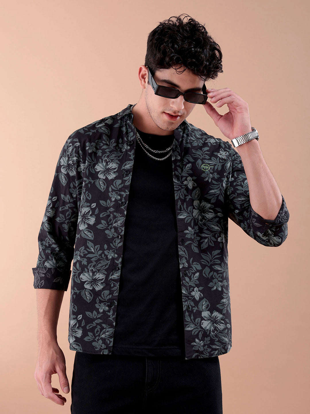 Shop Men Printed Casual Shirt Online.