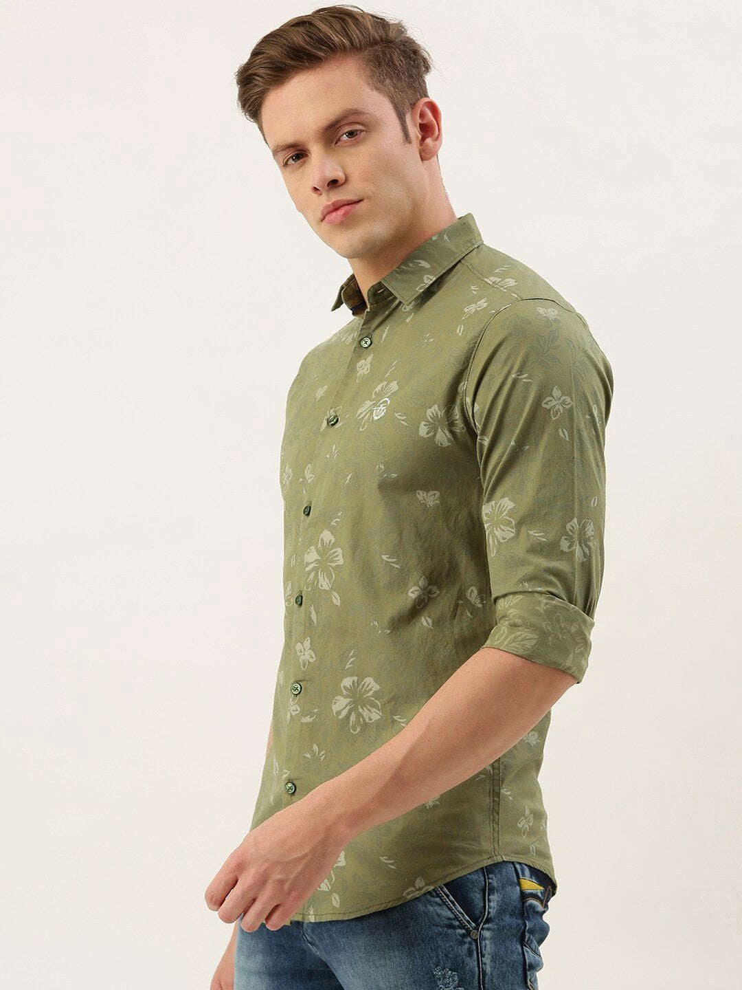 Shop Men Printed Casual Shirt Online.