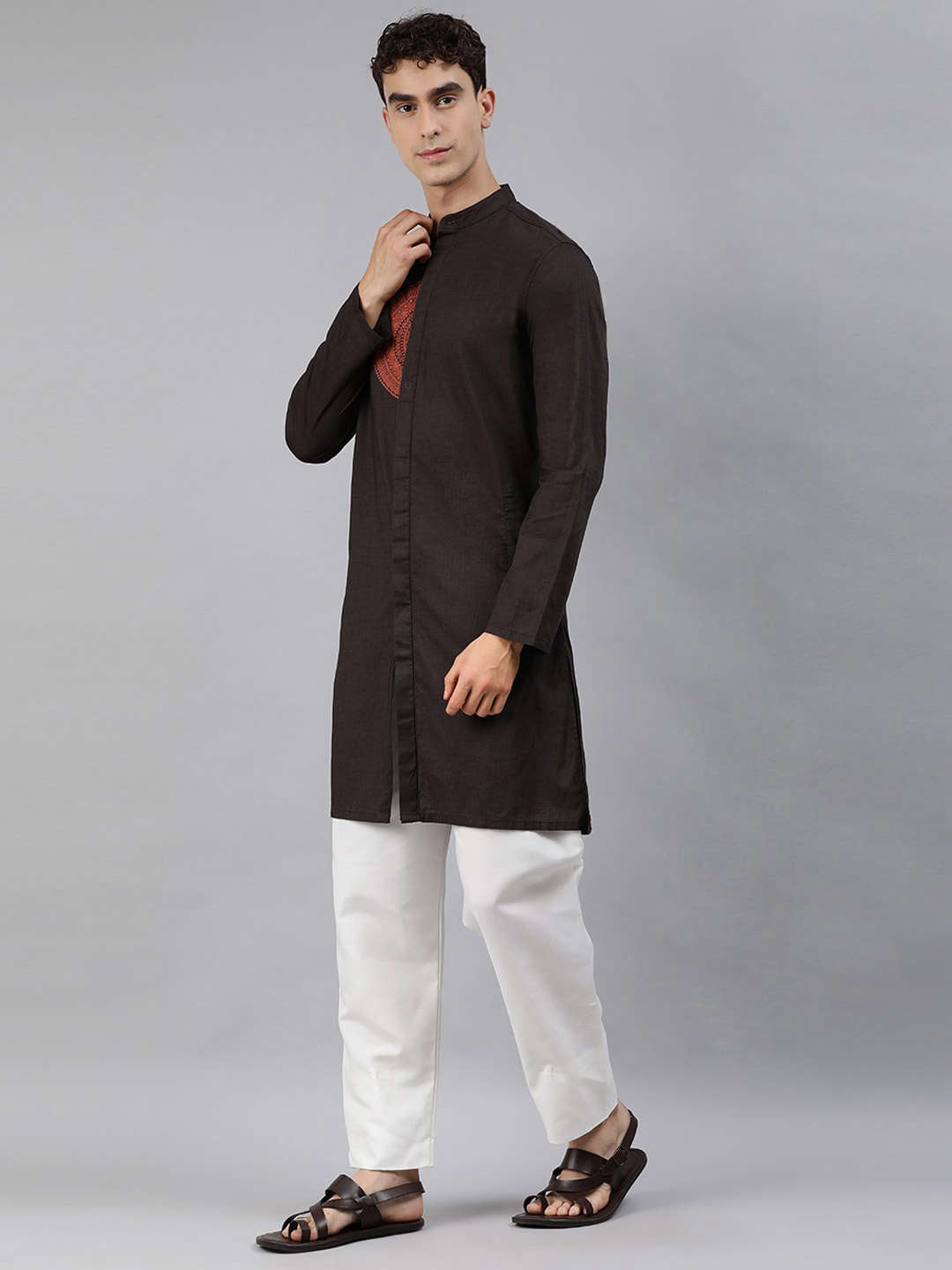 Shop Men Kurta Ethnic Online.