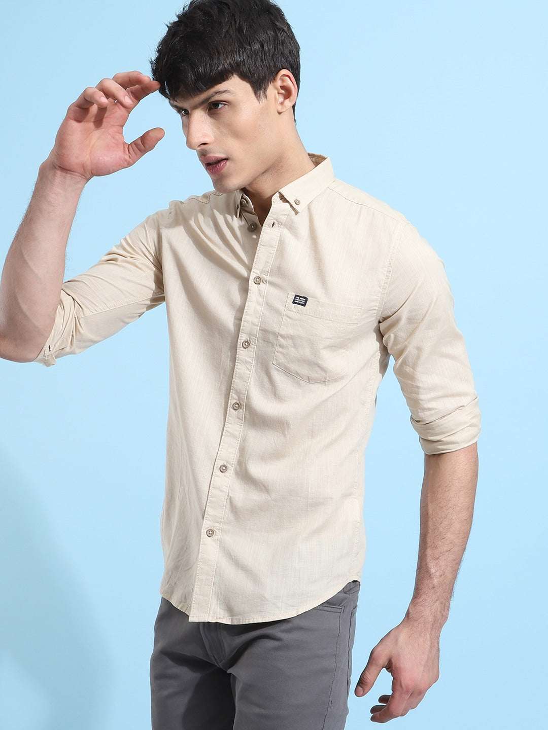 Shop Men Solid Shirt Online.