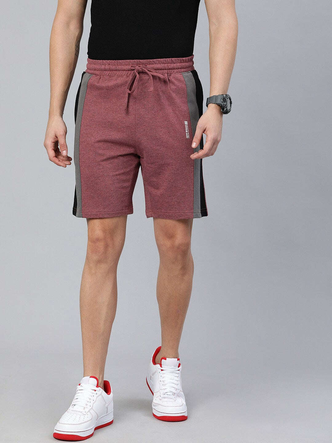 Shop Men Solid Shorts Online.