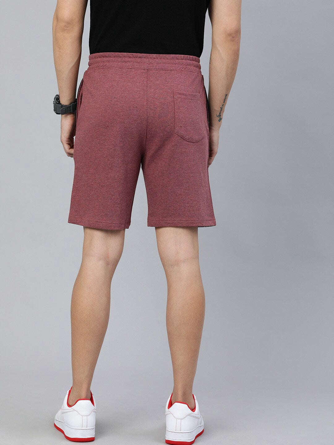 Shop Men Solid Shorts Online.