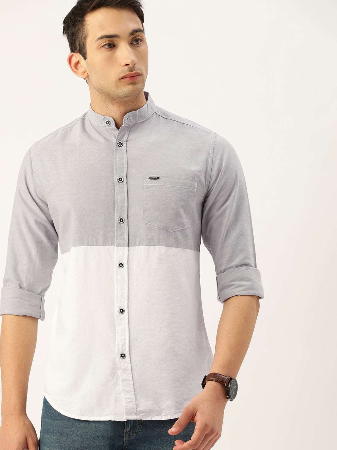 Shop Men Block Shirt Online.