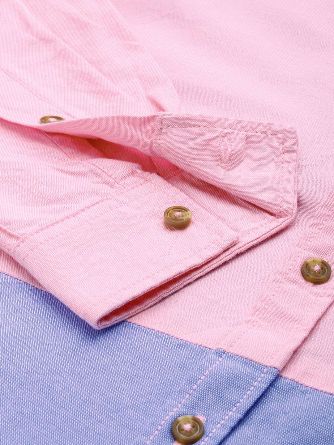 Shop Men Colorblocked Shirt Online.