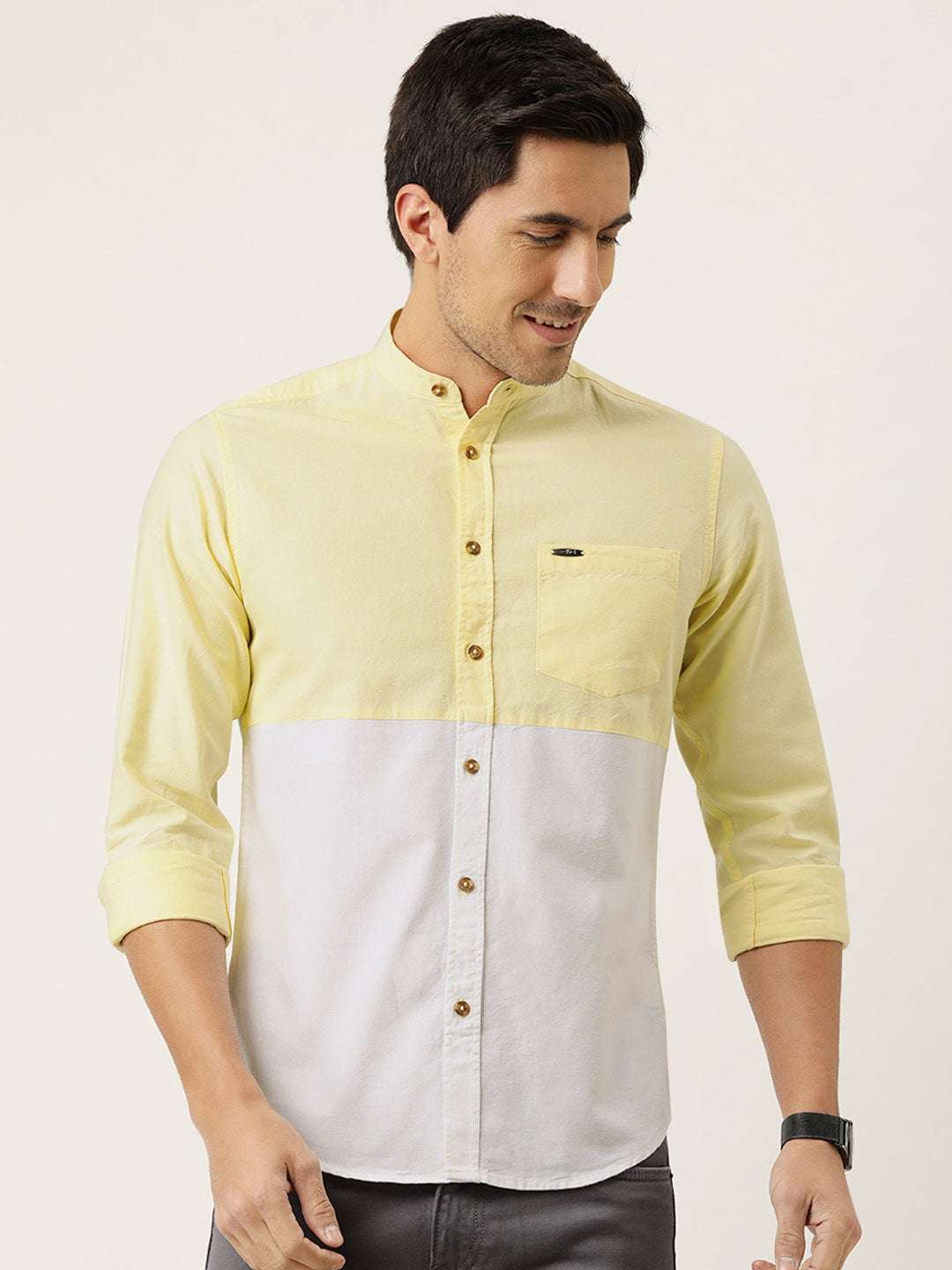 Shop Men Block Shirt Online.