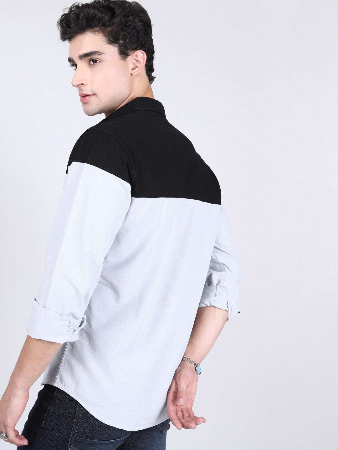 Shop Men Block Shirt Online.