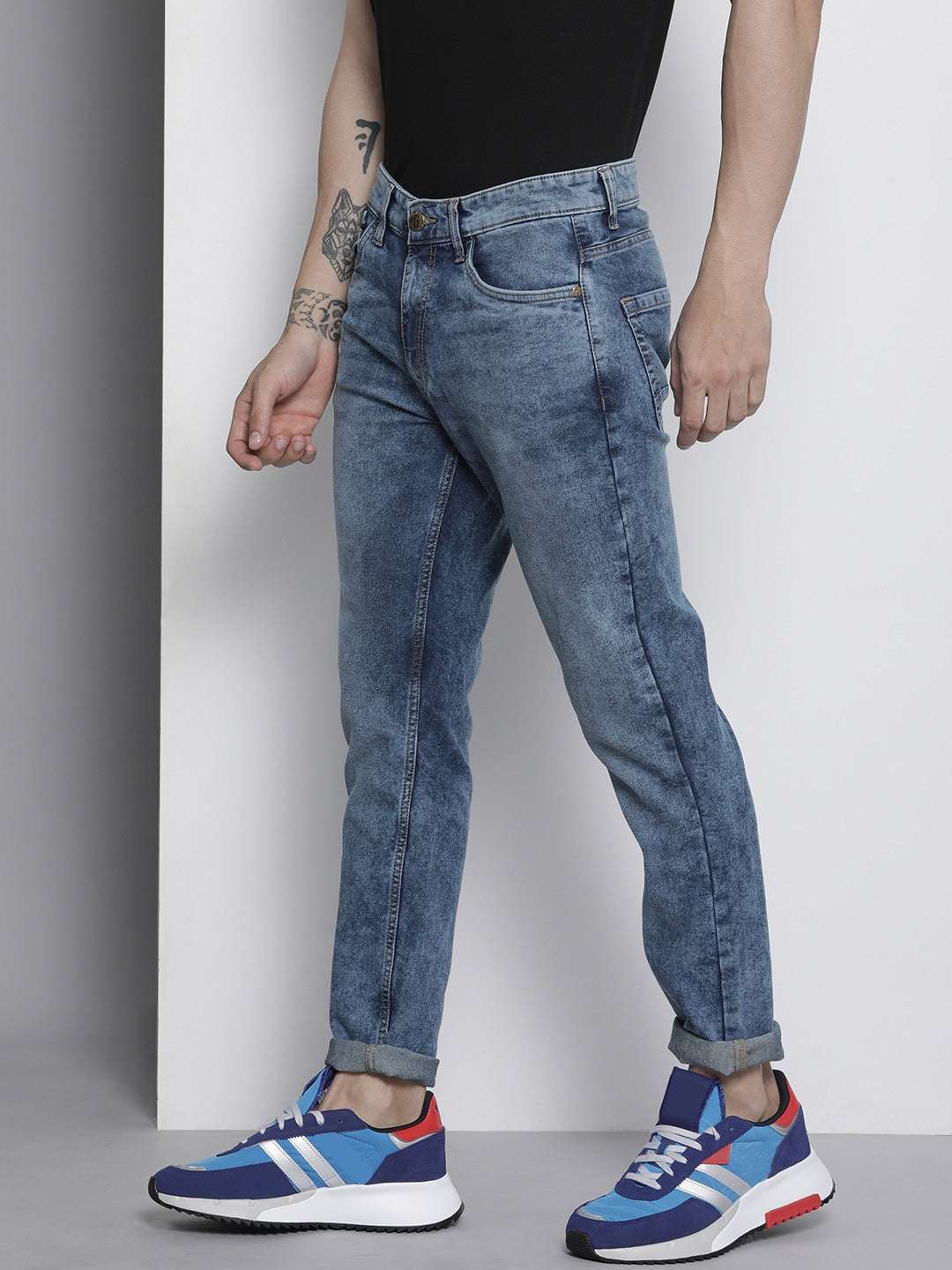 Shop Men Solid Jeans Online.