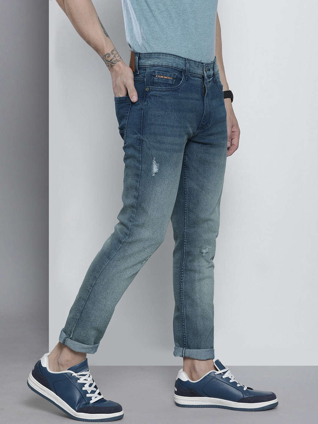 Shop Men Paint Splash Jeans Online.