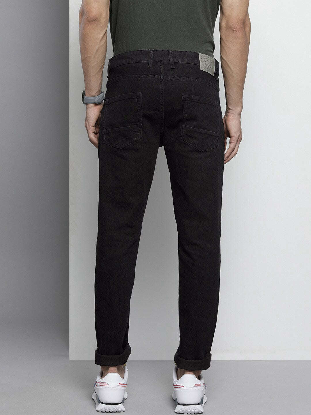 Shop Men Placement Printed Jeans Online.