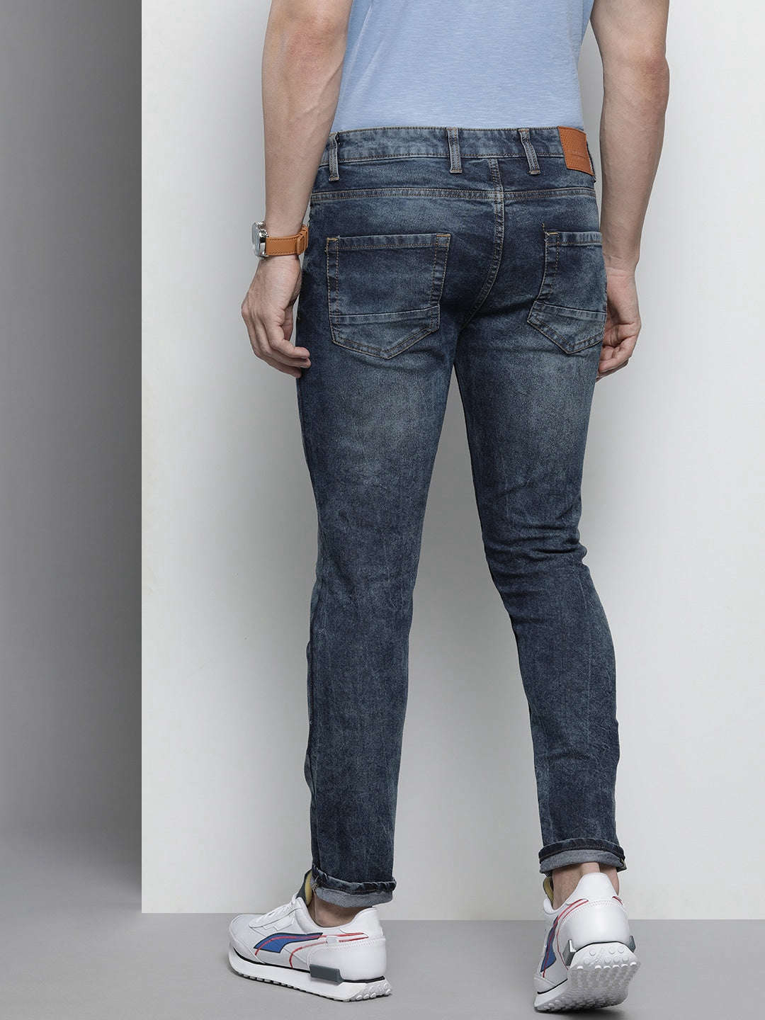 Shop Men Solid Jeans Online.