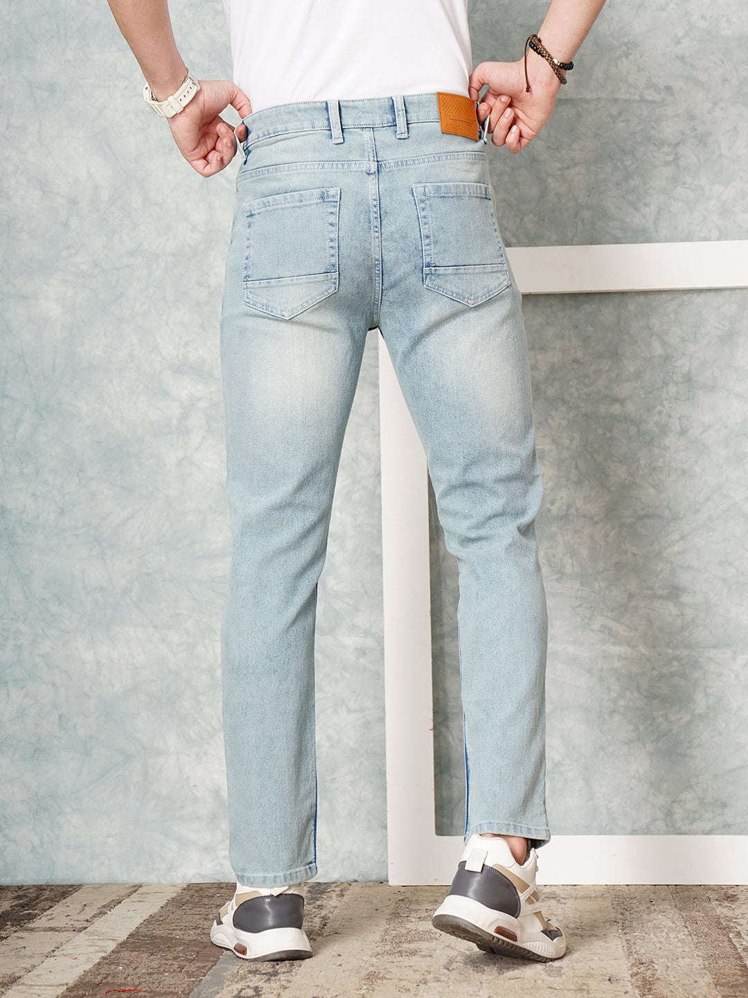 Shop Men Solid Jeans Online.