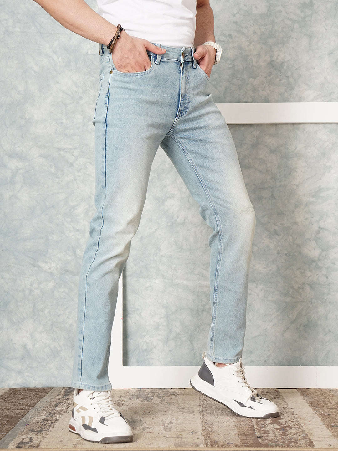 Shop Men Solid Jeans Online.