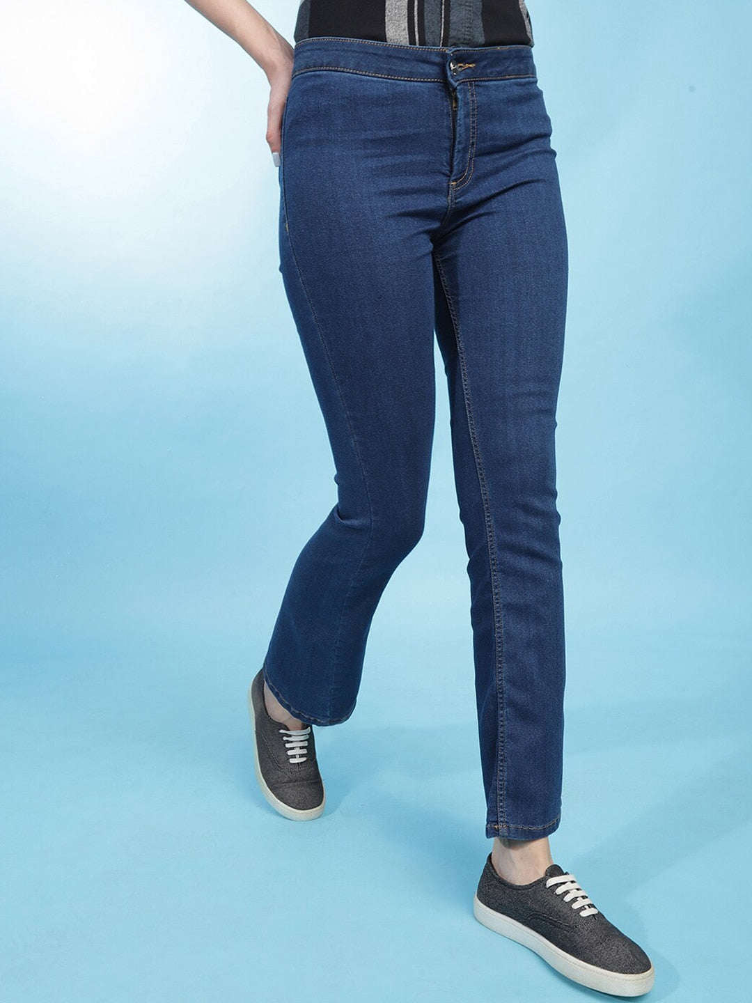 Shop Women Solid Jeans Online.