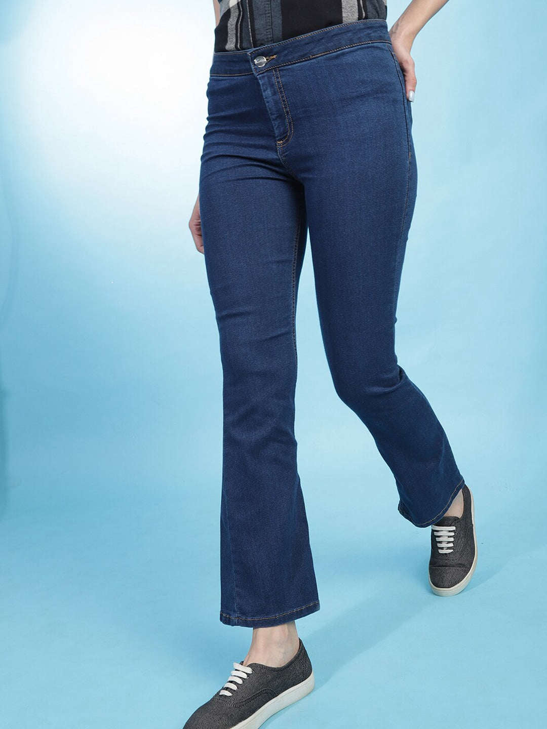 Shop Women Solid Jeans Online.