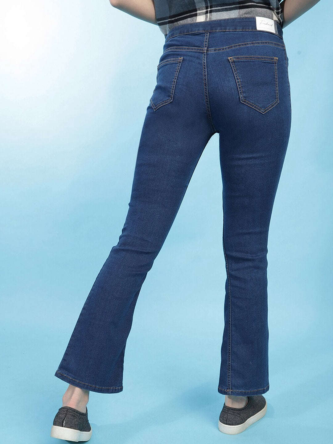 Shop Women Solid Jeans Online.