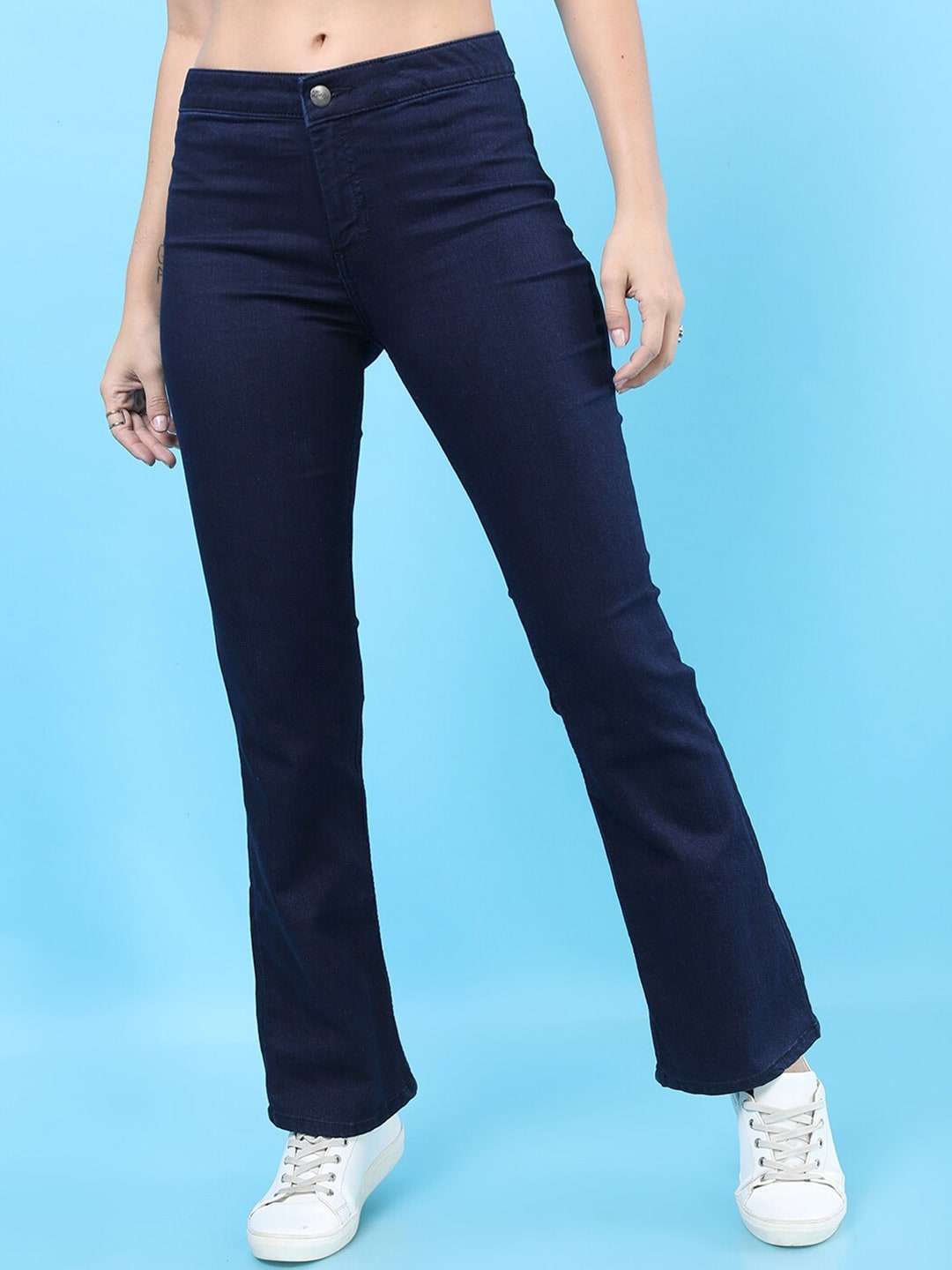 Shop Women Solid Jeans Online.