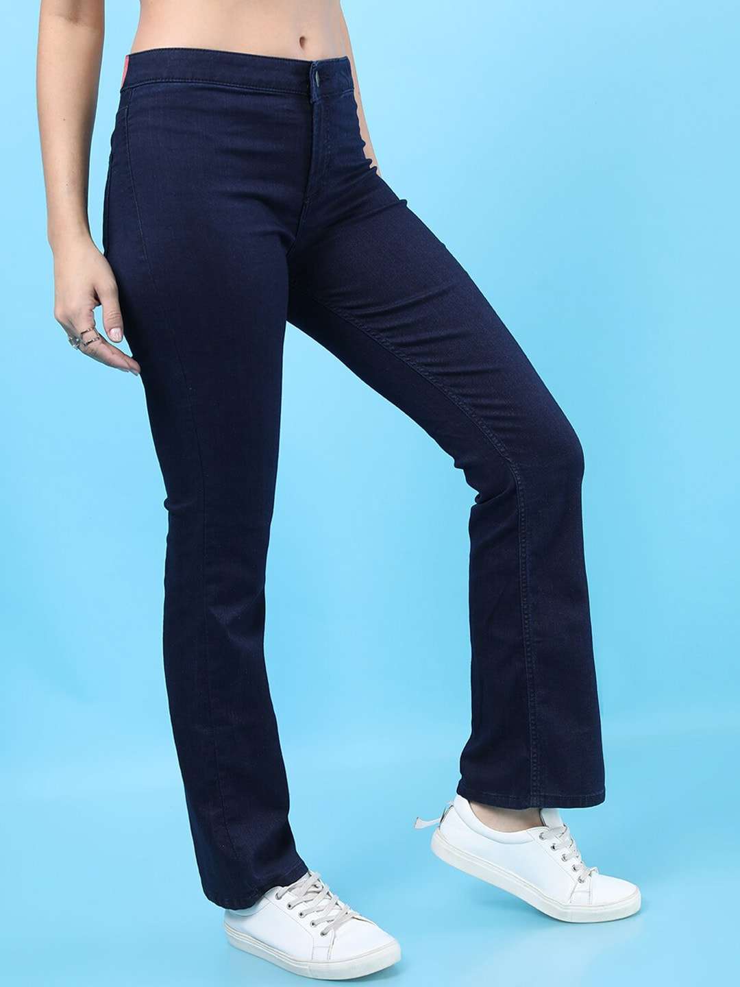 Shop Women Solid Jeans Online.