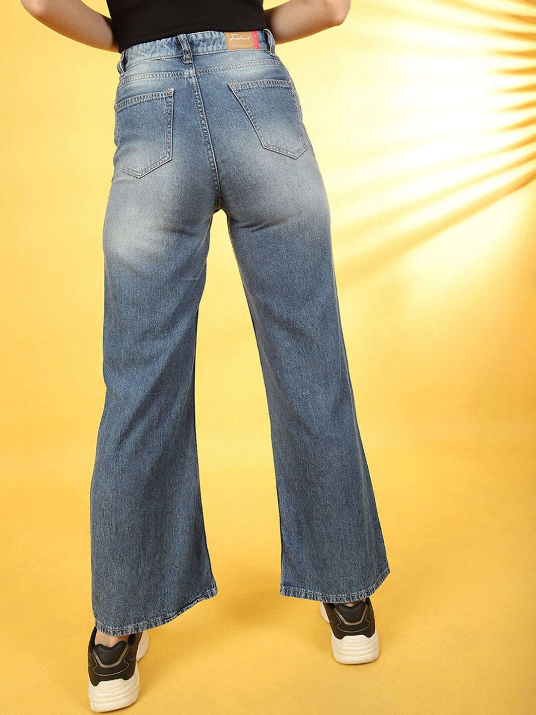 Shop Women Solid Jeans Online.