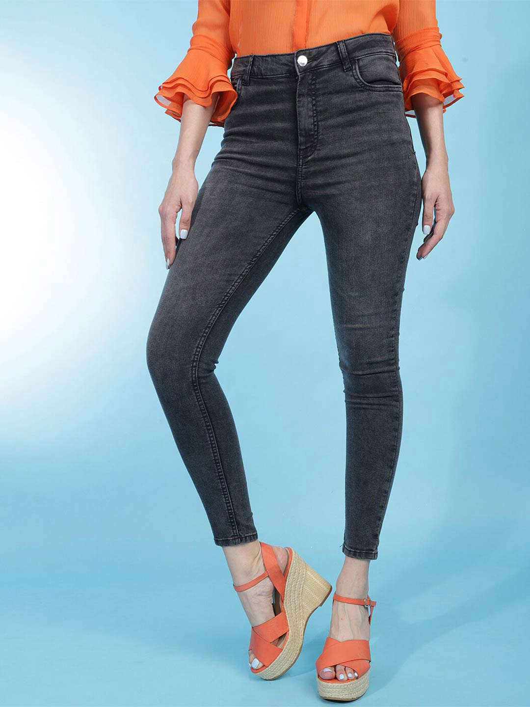 Shop Women Denim Jegging Online.