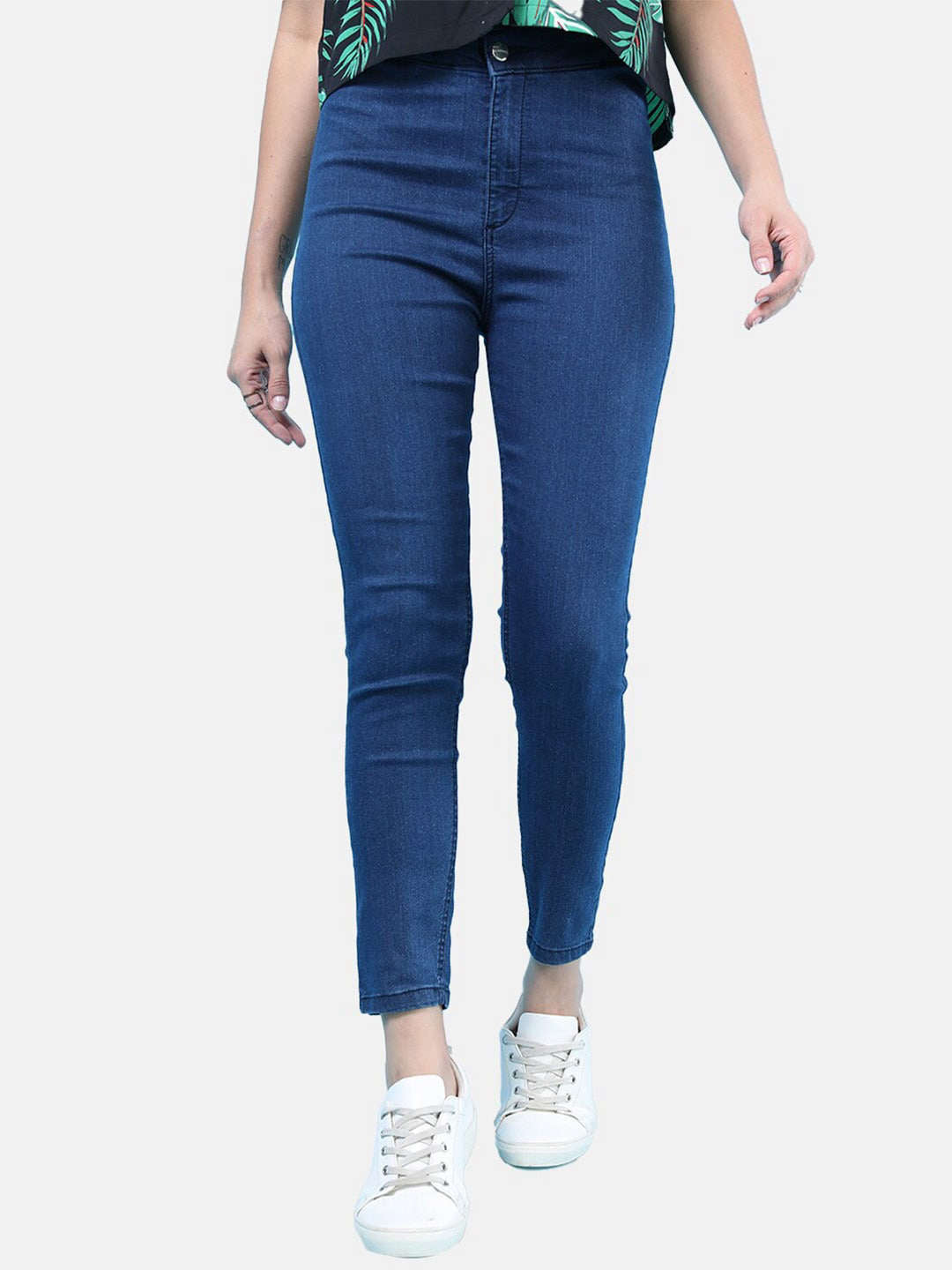 Shop Women Solid Jegging Online.