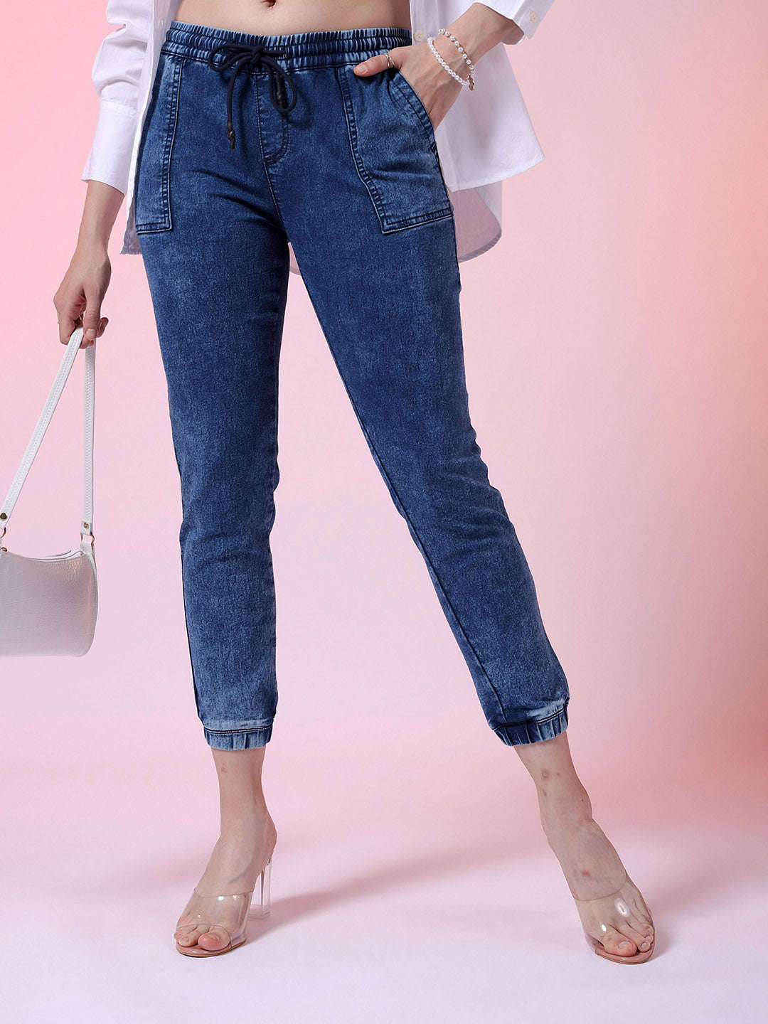 Shop Women Regular Fit Jeans Online.