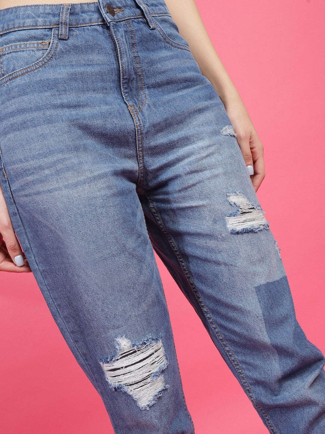 Shop Women Solid Jeans Online.