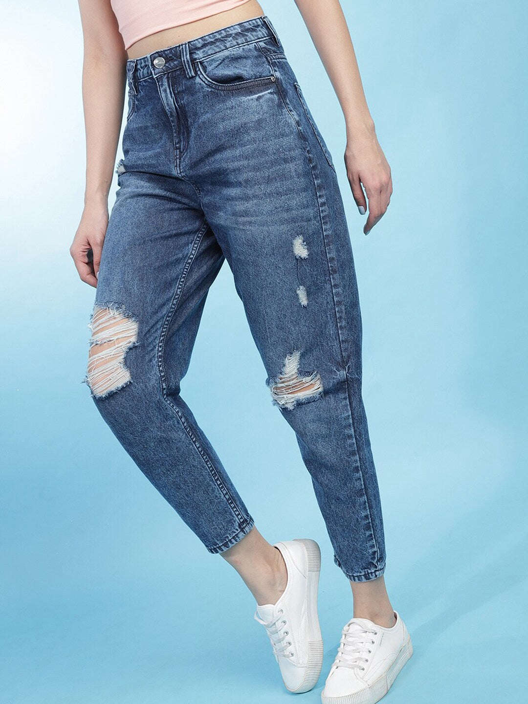 Shop Women Solid Jeans Online.