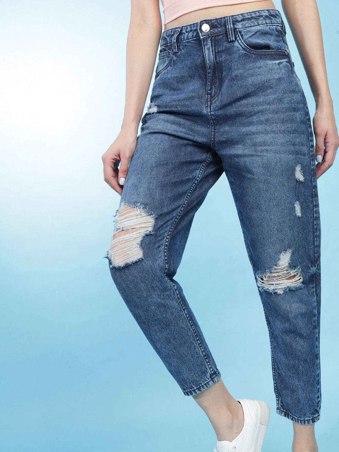 Shop Women Solid Jeans Online.