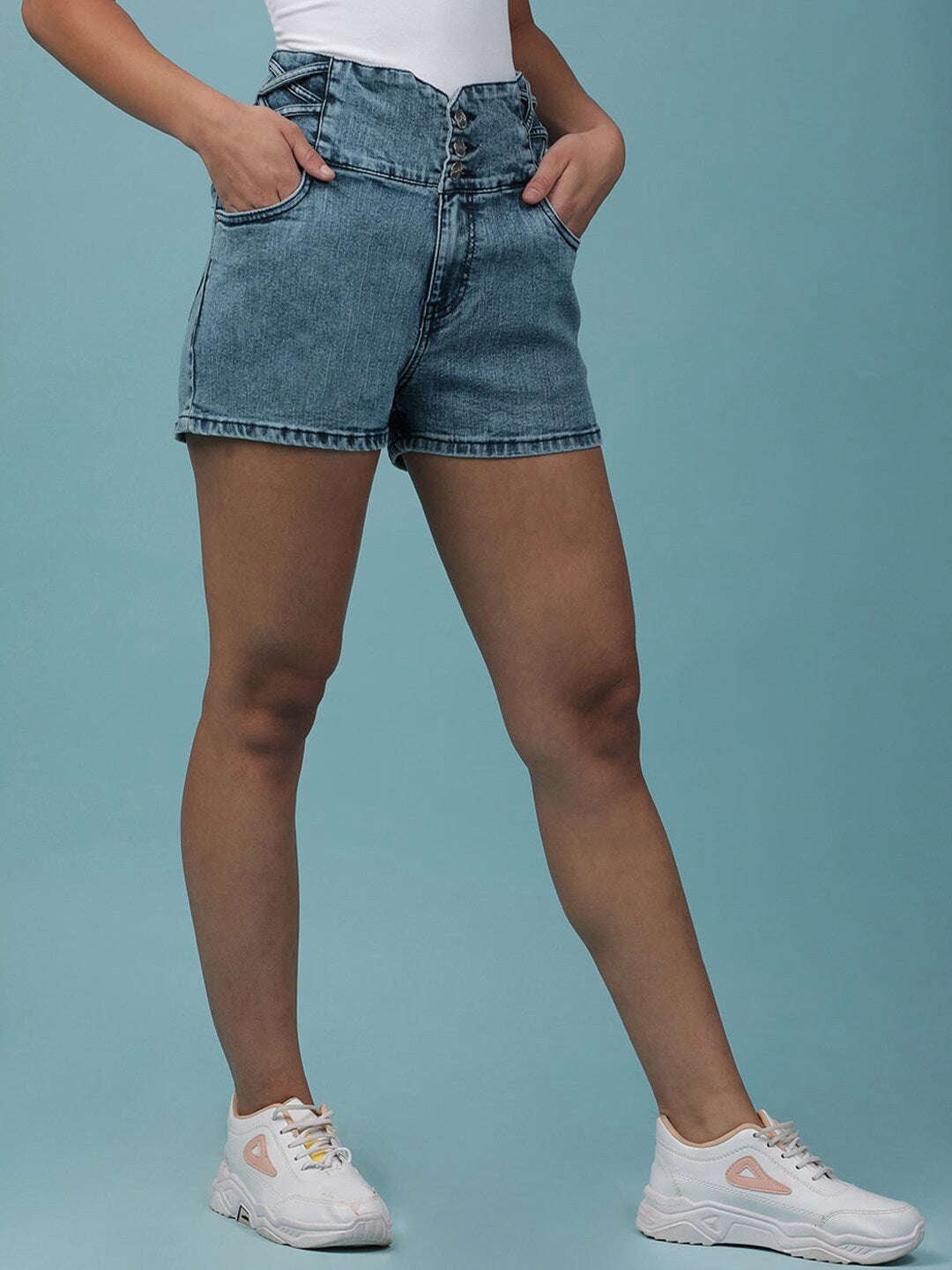 Shop Women High-Waist Shorts Online.