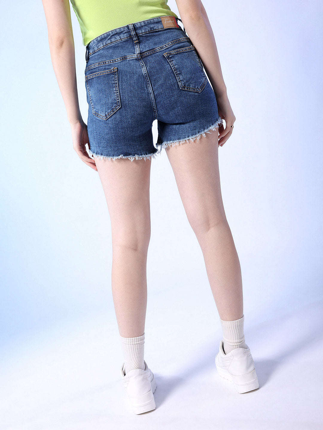 Shop Women Solid Shorts Online.