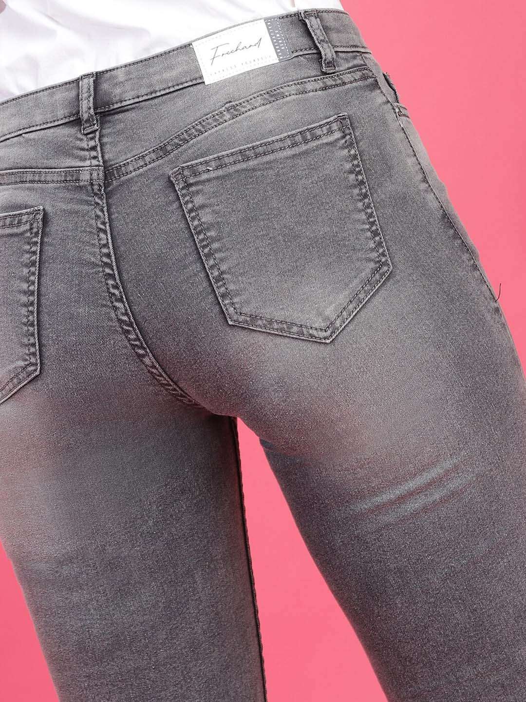 Shop Women Solid Jeans Online.