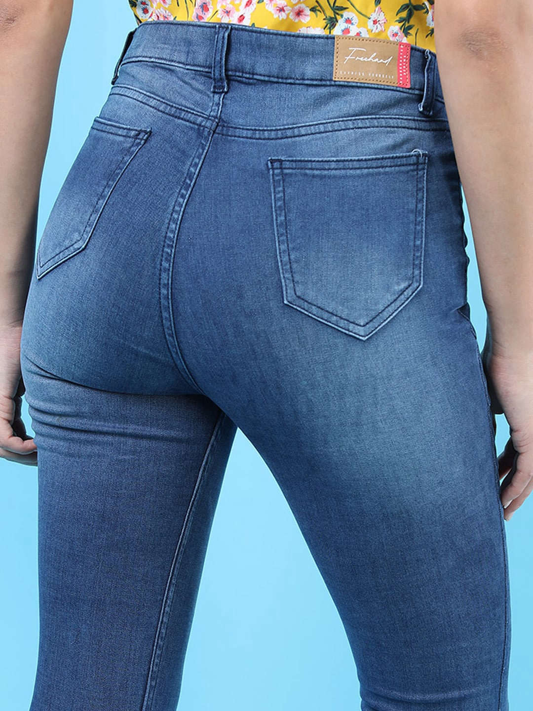 Shop Women Solid Jeans Online.