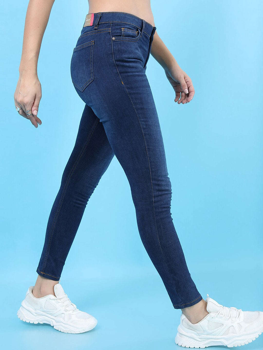 Shop Women Solid Jeans Online.